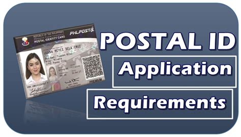 POSTAL ID REQUIREMENTS: What To Prepare In .